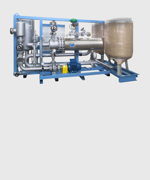 Waste Heat Hot Water Heating System